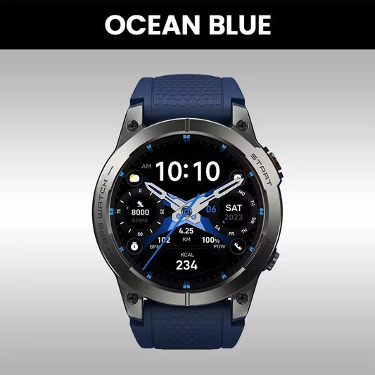 New  Stratos 3 PRO GPS Smart Watch 1.43” HD AMOLED Display Built-In GPS Bluetooth Phone Calls Sports Smartwatch for Men